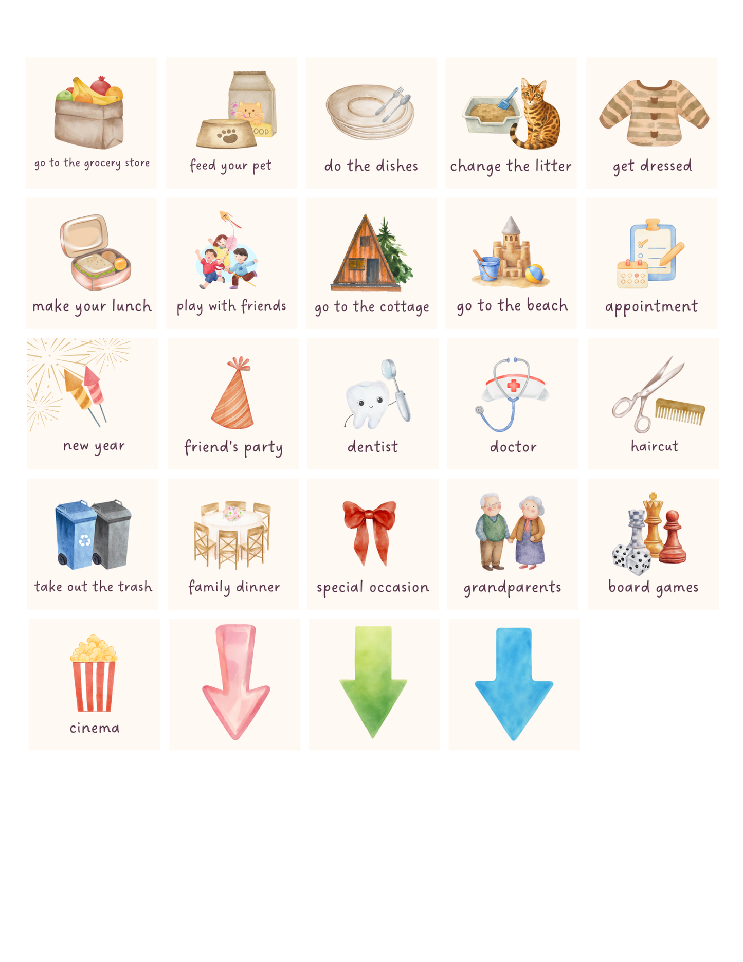 20 vignettes supplémentaires - Personnalisable à votre choix