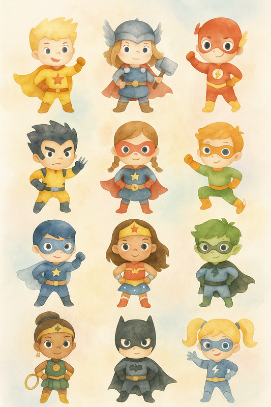 Avengers/DC (12 magnets)